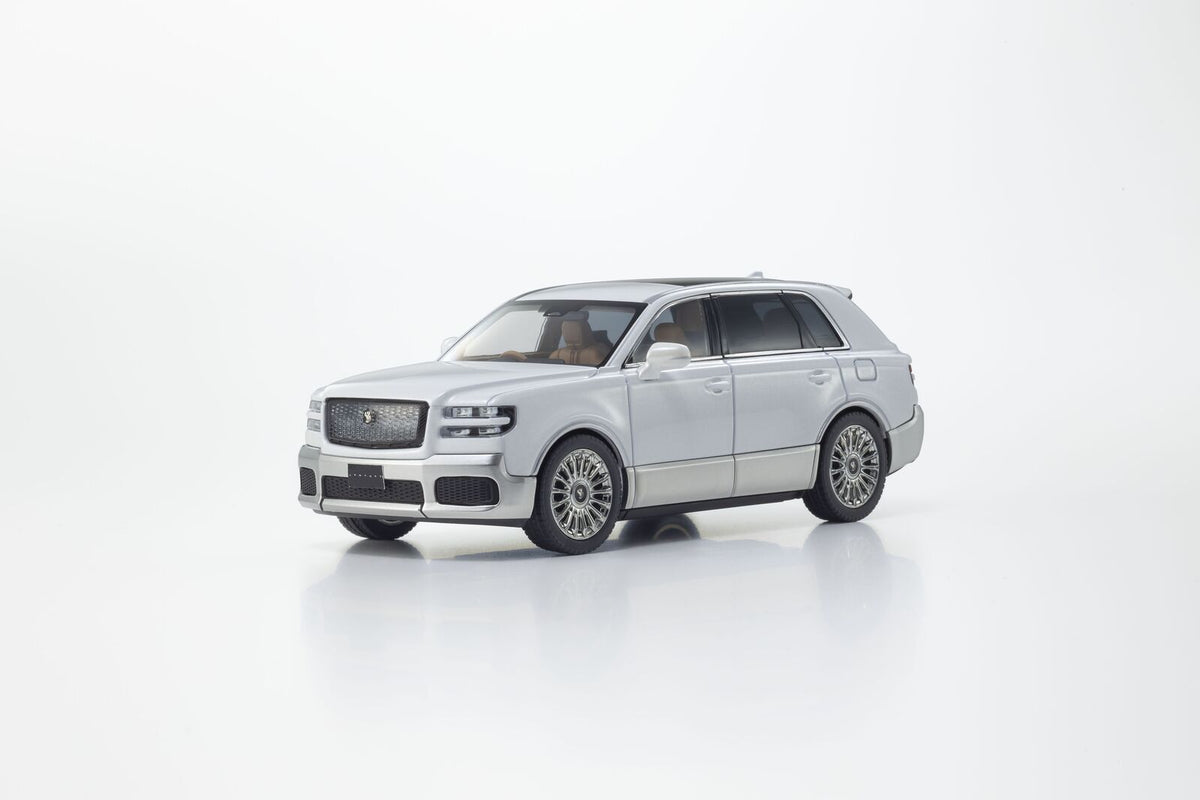 Kyosho 1/43 Toyota Century Precious White Pearl/Silver Diecast Model Car