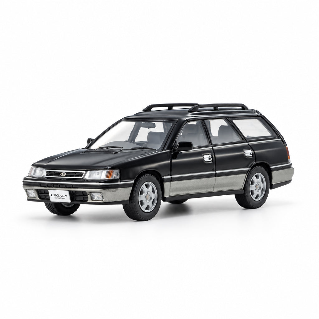 Kyosho 1/43 SUBARU LEGACY Touring Wagon GT Black/Gray Diecast Model Car