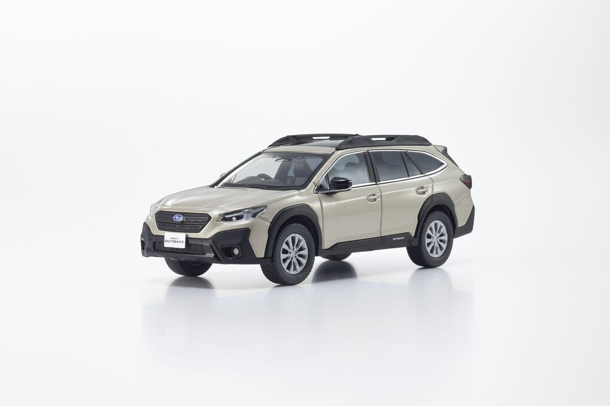 Kyosho 1/43 SUBARU LEGACY OUTBACK Gold Diecast Model Car