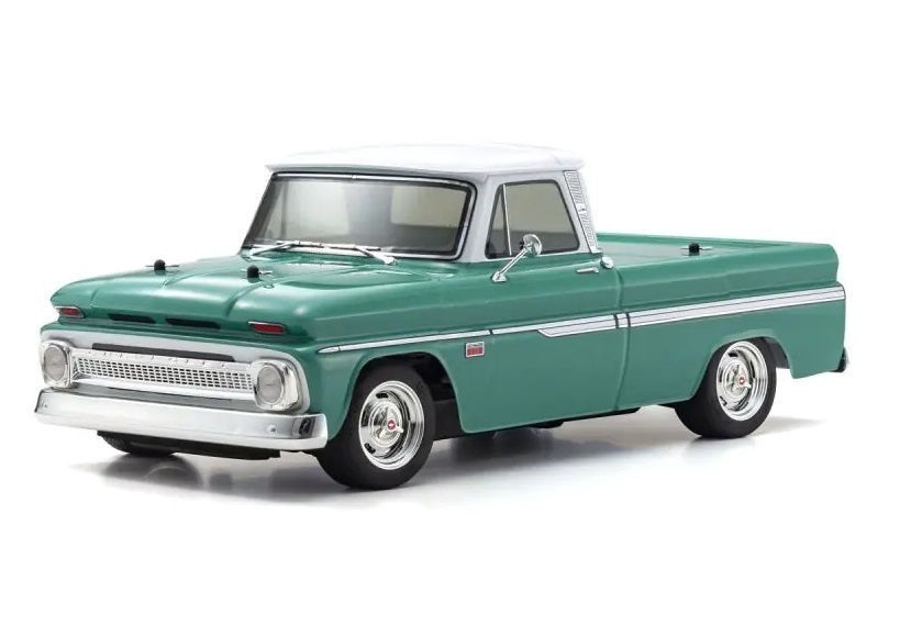 Kyosho 1/10 EP 4WD Fazer Mk2 1966 Chevy C10 Fleetside Pickup Light Green [34435T1] - [Sunshine-Coast] - Kyosho - [RC-Car] - [Scale-Model]