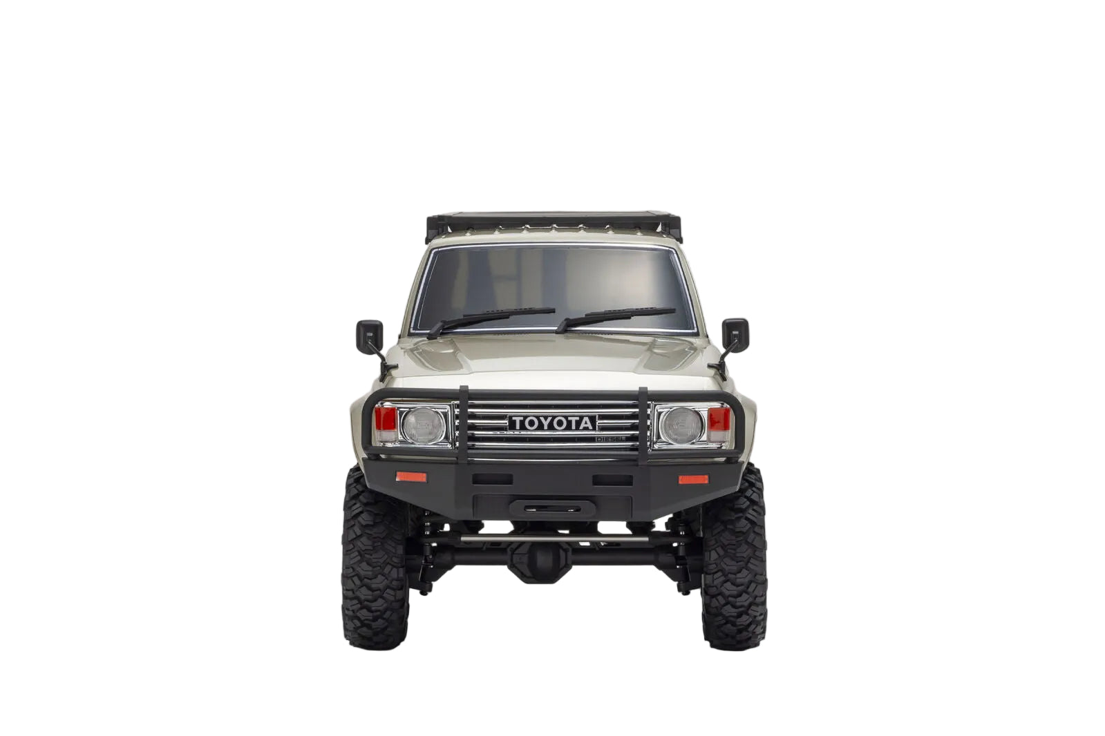 Toyota truck on a gray background