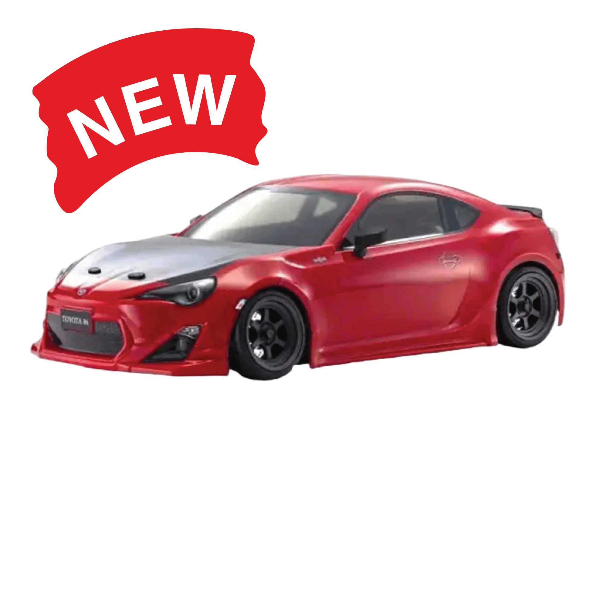 Kyosho 1/10 Fazer D2 Toyota 86 GT Tuned Ver. Lightning Red 2WD Electric Drift Car