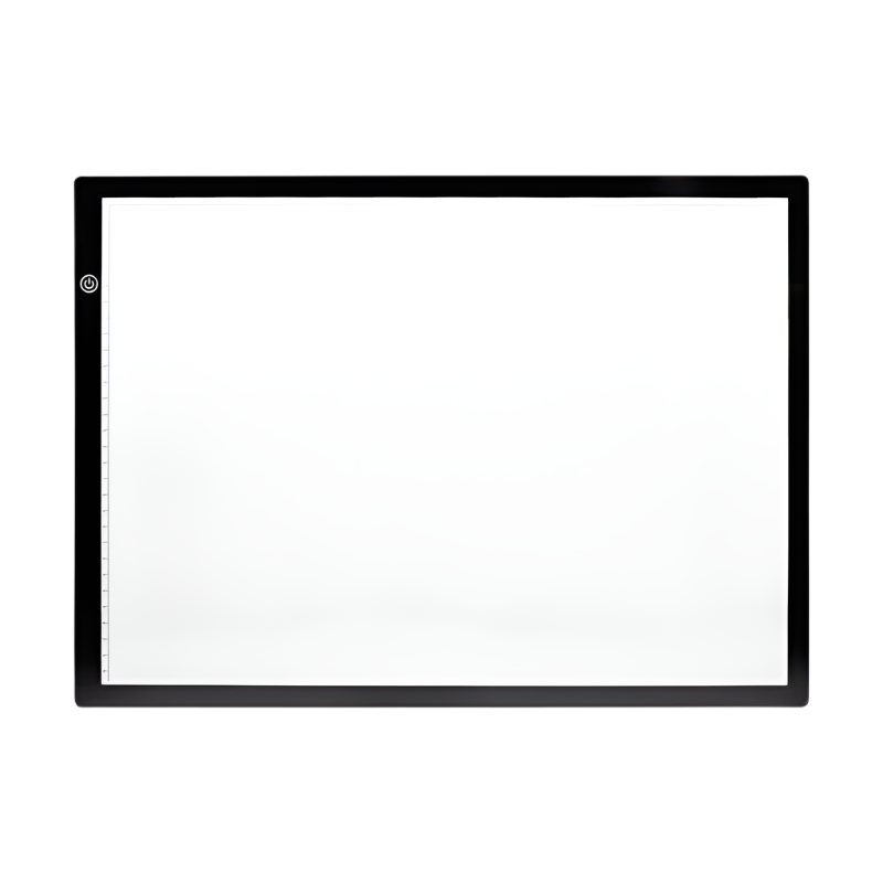 Lightcraft - LC3003 - Rectangular whiteboard with black frame on a white background
