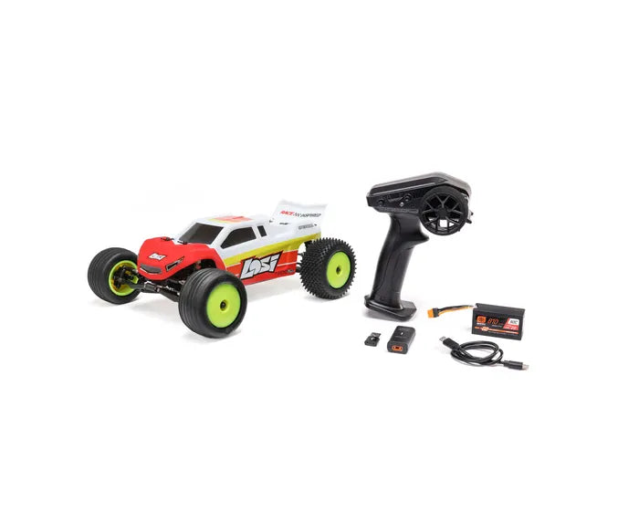 Losi Mini T 2.0 Brushless V2 Stadium Truck, RTR (Red OR Blue)