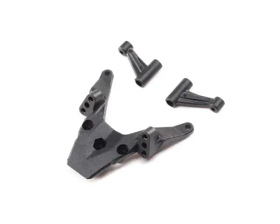 Losi Front Bulkhead and L/R Brace, Mini T/B 2.0