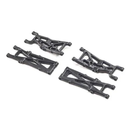 Losi Front and Rear Suspension Arm Set, Mini T 2.0