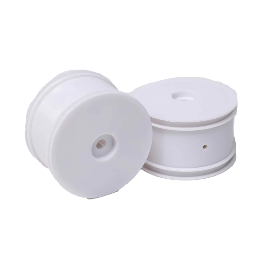 Losi Rear Wheel, White, 2pcs, Mini-B