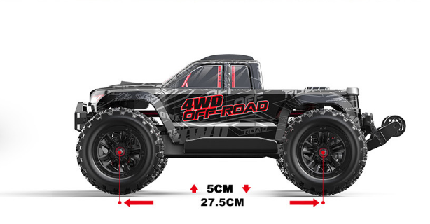 MJX 1/10 Hyper Go 4WD Brushless RC Monster Truck V2 (MJX-10208-K)