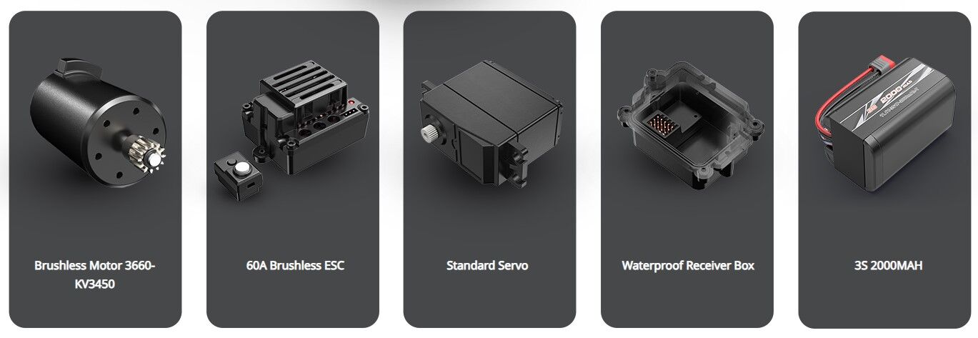 MJX 1/12 Hyper Go 4WD Brushless Off-Road RC Truck [12212]