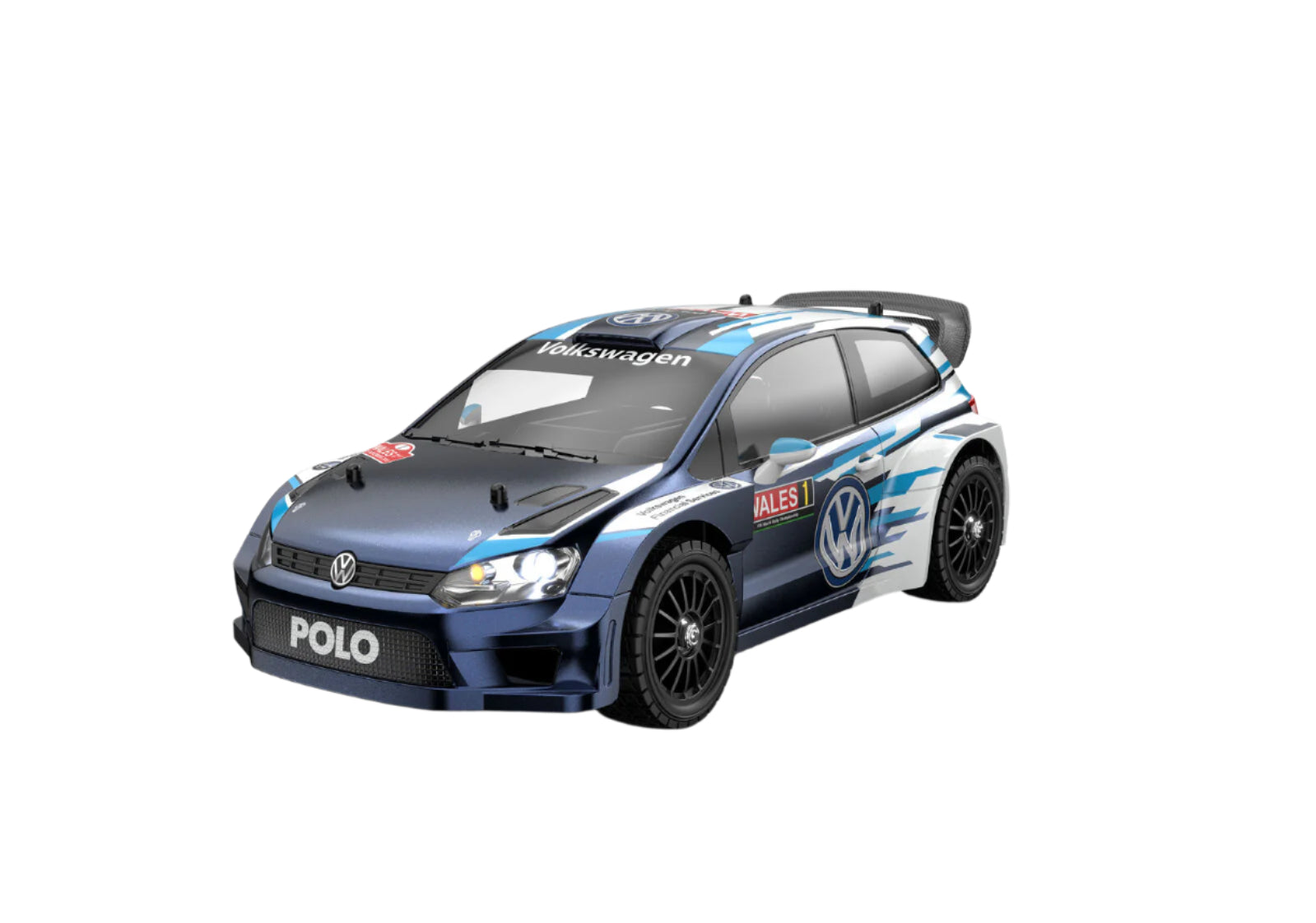 MJX-14304 Volkswagen Polo Radio Controlled car on a white background