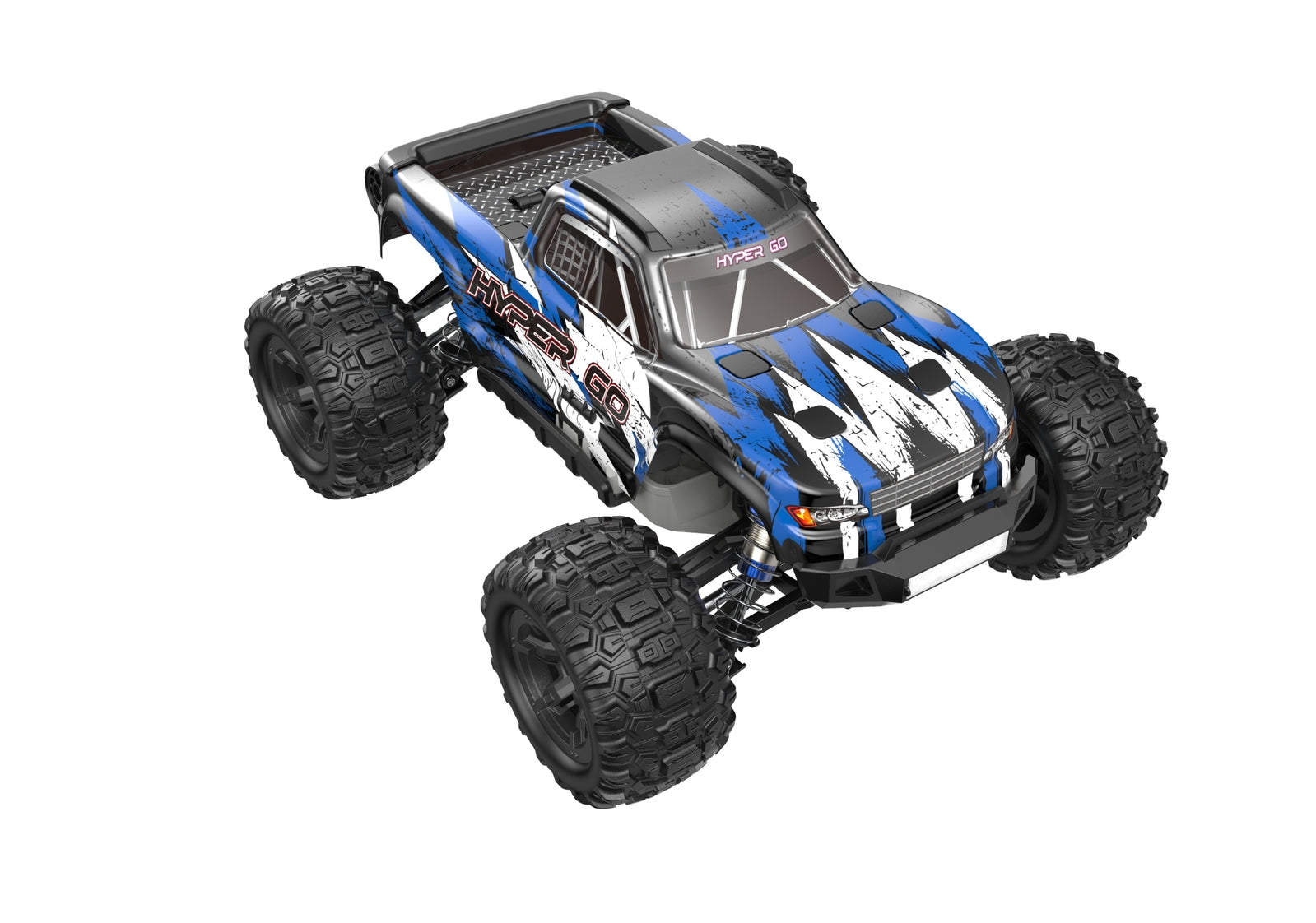 MJX 1/16 RTR Brushed RC Monster Truck with GPS (Blue) [H16H-1] - [Sunshine-Coast] - MJX - [RC-Car] - [Scale-Model]