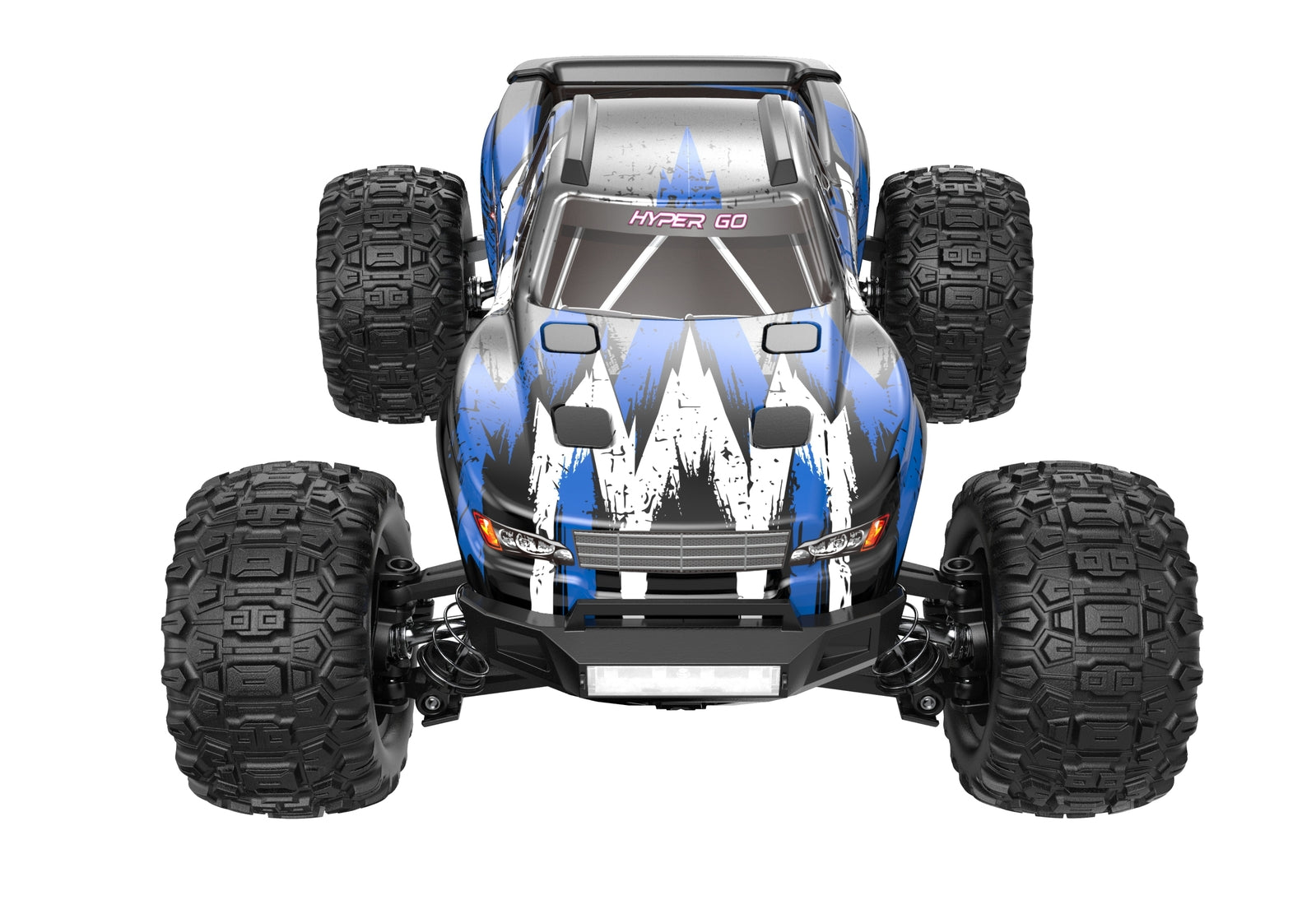 MJX 1/16 RTR Brushed RC Monster Truck with GPS (Blue) [H16H-1] - [Sunshine-Coast] - MJX - [RC-Car] - [Scale-Model]