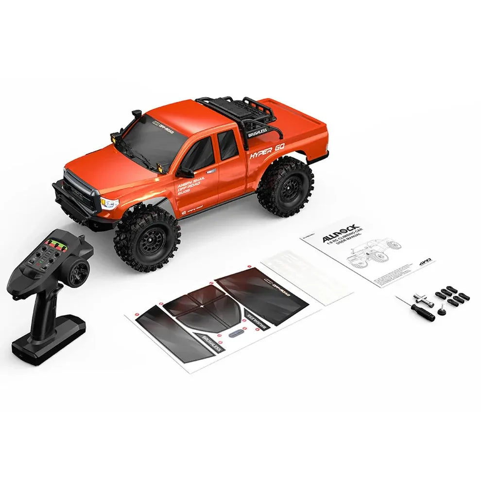 MJX Hyper Go H8EDC 1/8 Toyota Hilux 4WD Brushless RC Crawler RTR (Battery & charger Included)