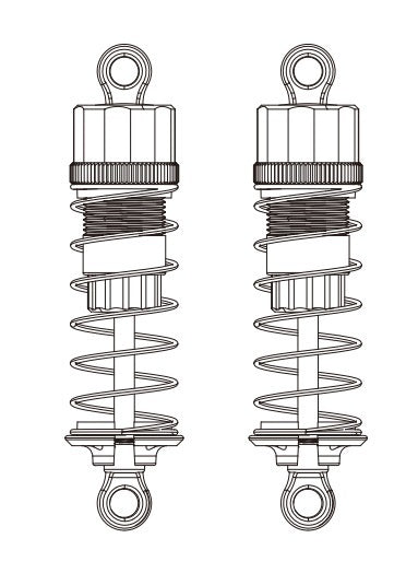 MJX Rear Oil-Filled Shock Absorber Item No.: MJXS-14500B