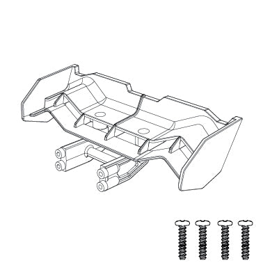 MJX Buggy wing [1612B] Item No.: MJXS-1612B - [Sunshine-Coast] - MJX - [RC-Car] - [Scale-Model]