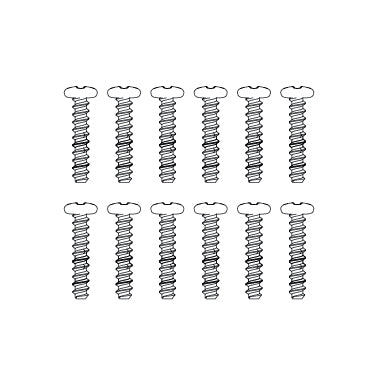 MJX Round Head Screws (12pcs) [M23104] Item No.: MJXS-M23104 - [Sunshine-Coast] - MJX - [RC-Car] - [Scale-Model]