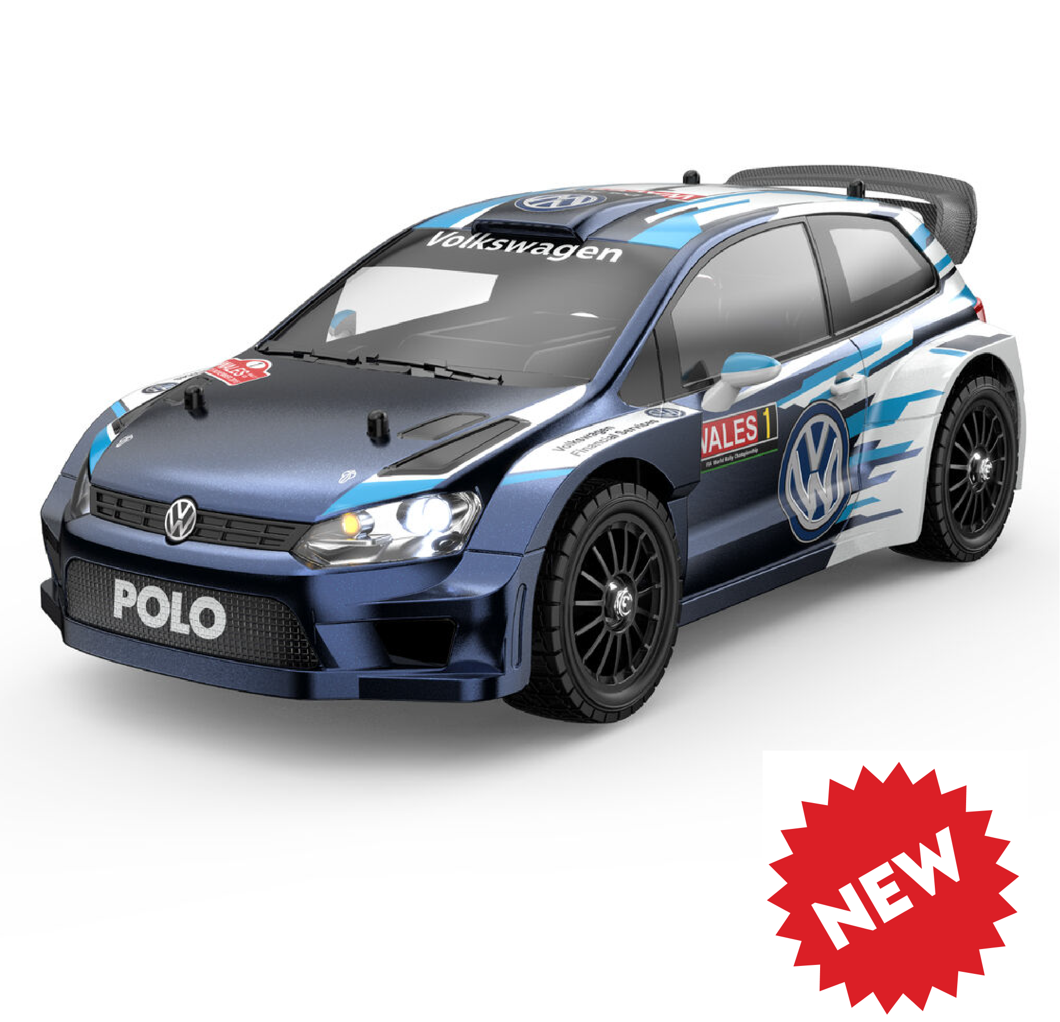 MJX MJX-14304 Volkswagen Polo RC car model with 