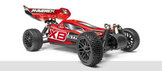 Maverick Strada Red XB 1/10 4WD Brushless Electric Buggy [MV12621]