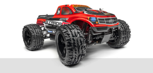 Maverick Strada Red MT 1/10 4WD Brushless Electric Monster Truck [MV12623]