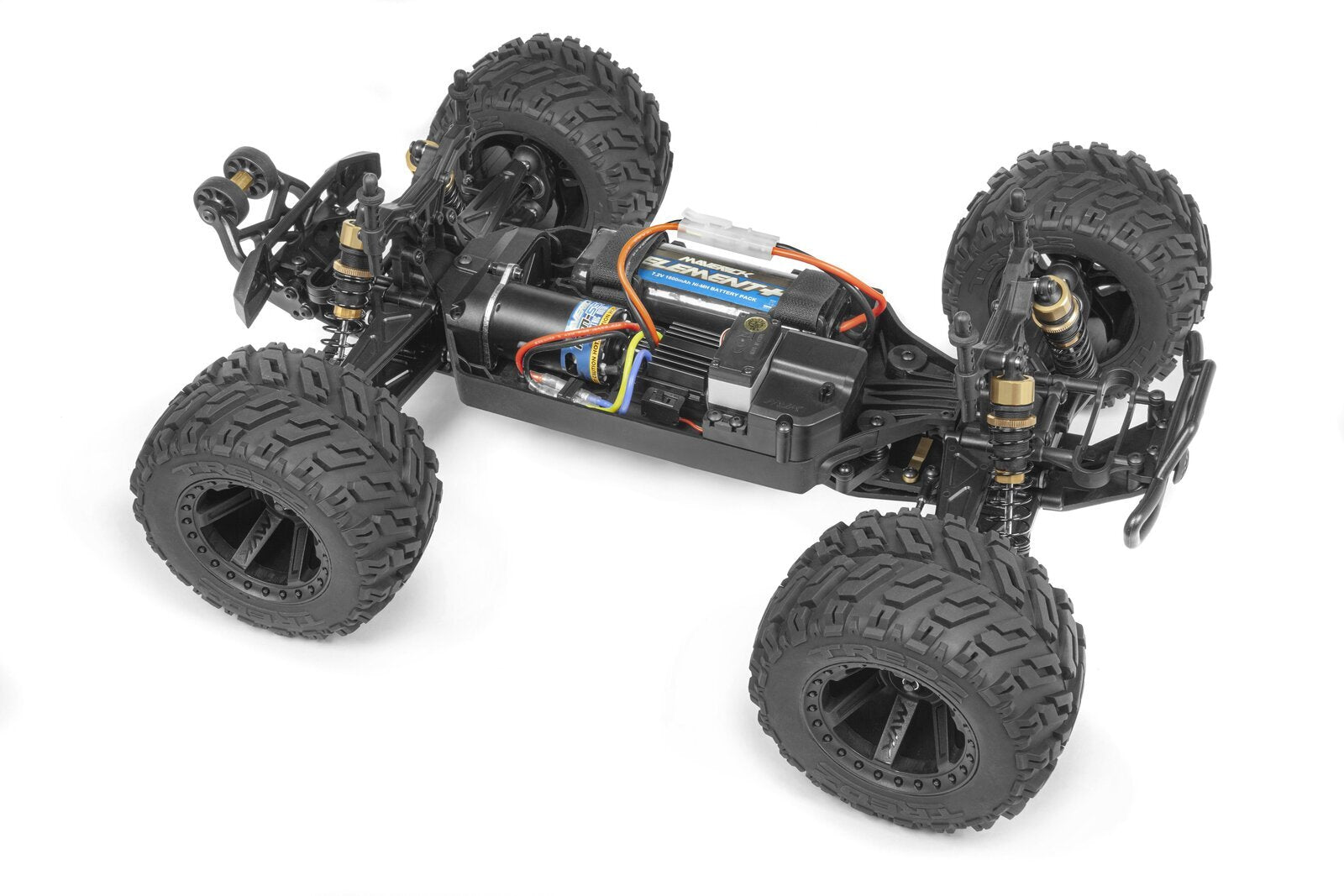 Maverick Quantum MT 1/10 4WD Brushed Electric Monster Truck (Black/Blue) [150100] - [Sunshine-Coast] - Maverick - [RC-Car] - [Scale-Model]