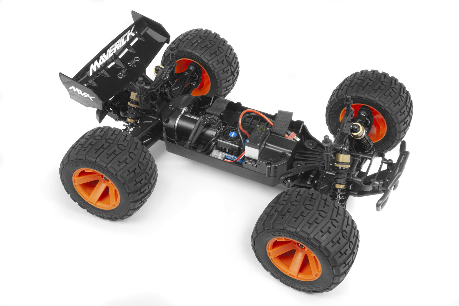 Maverick Quantum XT 1/10 4WD Flux 80A Brushless Electric Truggy (Blue/Orange) [150207] - [Sunshine-Coast] - Maverick - [RC-Car] - [Scale-Model]