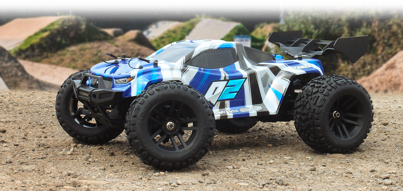 Maverick Quantum2 XT 1/10th Stadium Truck -Blue -  Item No.: MV150402