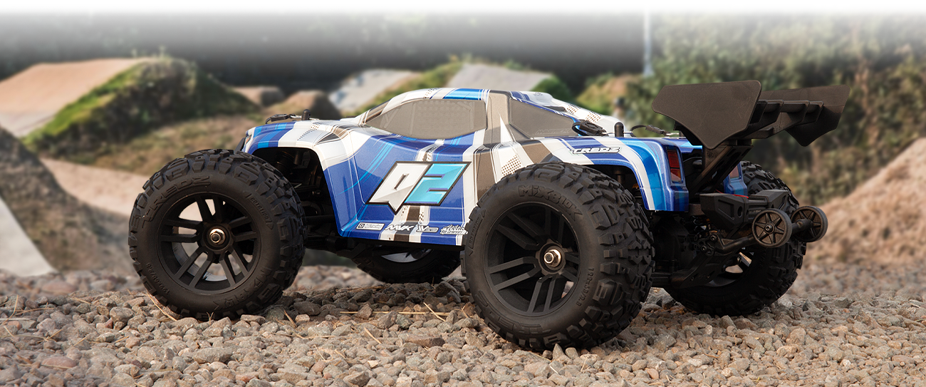 Maverick Quantum2 XT 1/10th Stadium Truck -Blue -  Item No.: MV150402