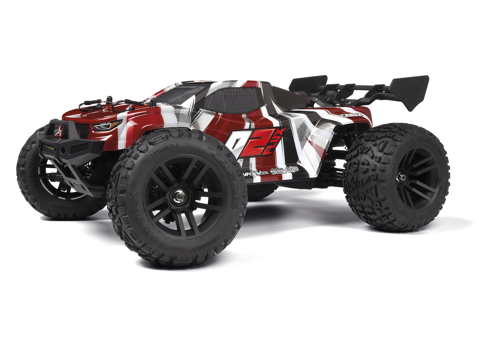 Maverick Quantum2 XT Flux 1/10th Stadium Truck-Red - Item No.: MV150407