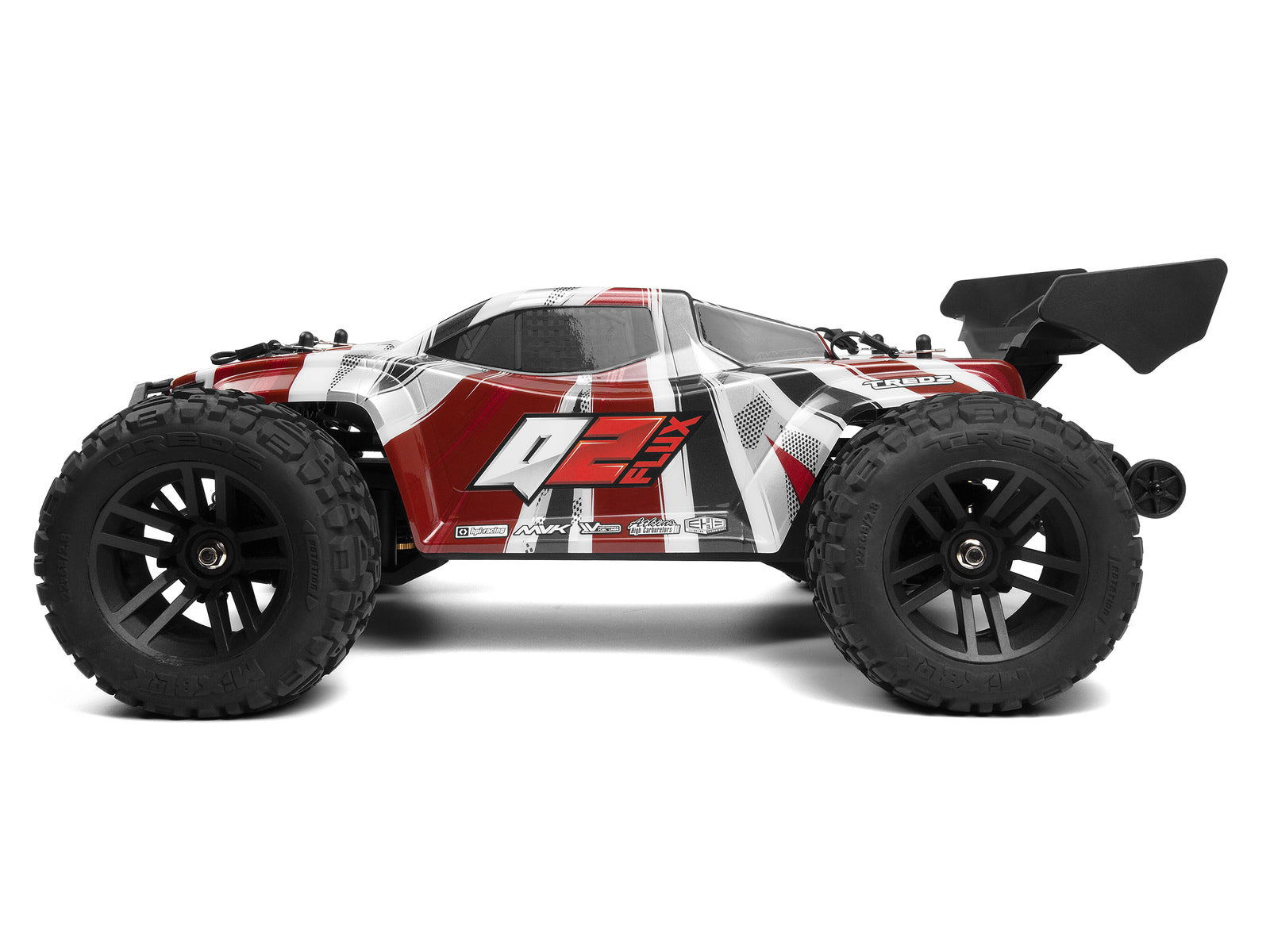 Maverick Quantum2 XT Flux 1/10th Stadium Truck-Red - Item No.: MV150407