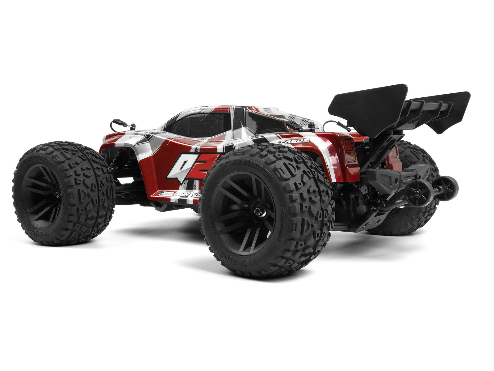 Maverick Quantum2 XT Flux 1/10th Stadium Truck-Red - Item No.: MV150407