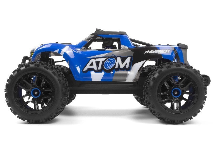 Maverick 1/18 Atom RTR 4WD Electric RC Monster Truck - Blue - [Sunshine-Coast] - Maverick - [RC-Car]