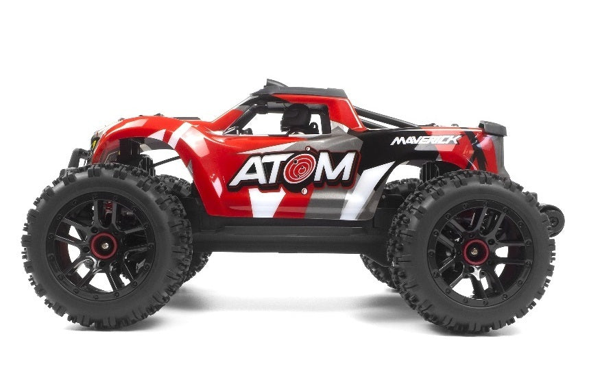 Maverick 1/18 Atom RTR 4WD Electric RC Monster Truck - Red Item No.: MV150501 - [Sunshine-Coast] - Maverick - [RC-Car] - [Scale-Model]