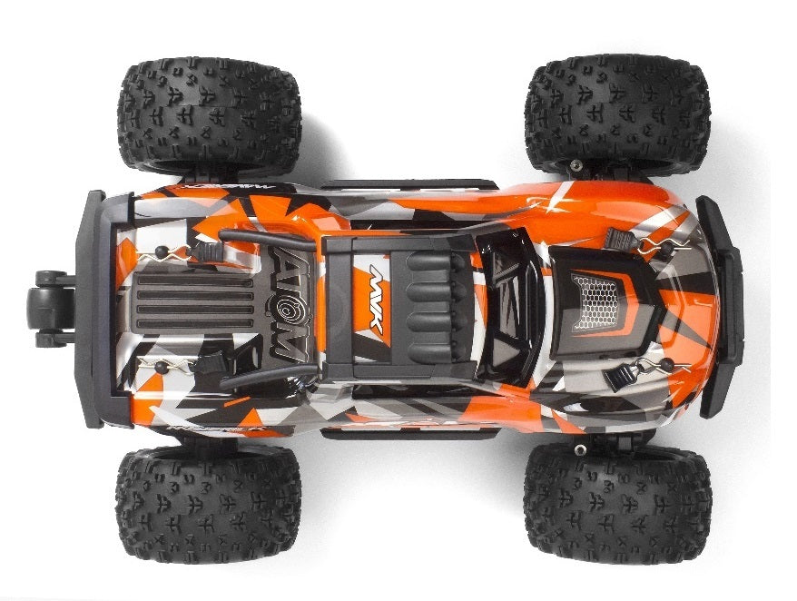 Maverick 1/18 Atom RTR 4WD Electric RC Monster Truck - Orange - [Sunshine-Coast] - Maverick - [RC-Car] - [Scale-Model]