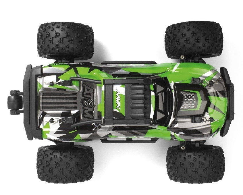 Maverick 1/18 Atom RTR 4WD Electric RC Monster Truck - Green - [Sunshine-Coast] - Maverick - [RC-Car]