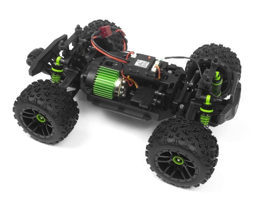 Maverick 1/18 Atom RTR 4WD Electric RC Monster Truck - Green - [Sunshine-Coast] - Maverick - [RC-Car] - [Scale-Model]