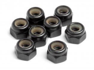 Maverick M4 Nylon Nut (8Pcs) [MV22030] - [Sunshine-Coast] - Maverick - [RC-Car] - [Scale-Model]