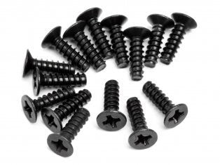 Maverick Countersunk Cross Head Self-Tapping Screw M3X10Mm (15Pcs) [MV22052] - [Sunshine-Coast] - Maverick - [RC-Car] - [Scale-Model]