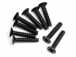 Maverick Countersunk Cross Head Self-Tapping Screw M3X15Mm (9Pcs) [MV22054] - [Sunshine-Coast] - Maverick - [RC-Car] - [Scale-Model]