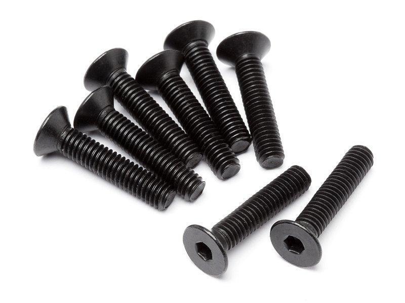 Maverick Flat Head Screw M4X20mm 12 Pcs [MV24073] - [Sunshine-Coast] - Maverick - [RC-Car] - [Scale-Model]