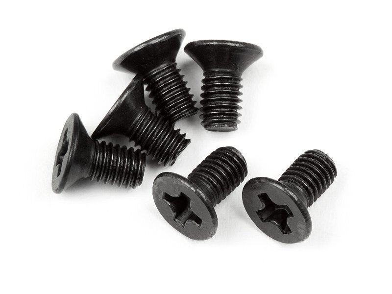 Maverick Flat Head Screw M3 x 6mm 6Pcs [MV28037] - [Sunshine-Coast] - Maverick - [RC-Car] - [Scale-Model]