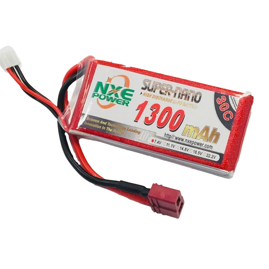 NXE 7.4v (2S) 1300mah 30c Soft case w/Deans - [Sunshine-Coast] - NXE - [RC-Car] - [Scale-Model]