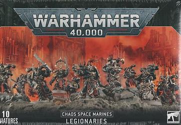 Warhammer 40000 - Chaos Space Marines: Legionaries - [Sunshine-Coast] - Games Workshop - [RC-Car] - [Scale-Model]