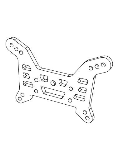 MJX Hyper Go 7303 Front Shock Tower - P73270