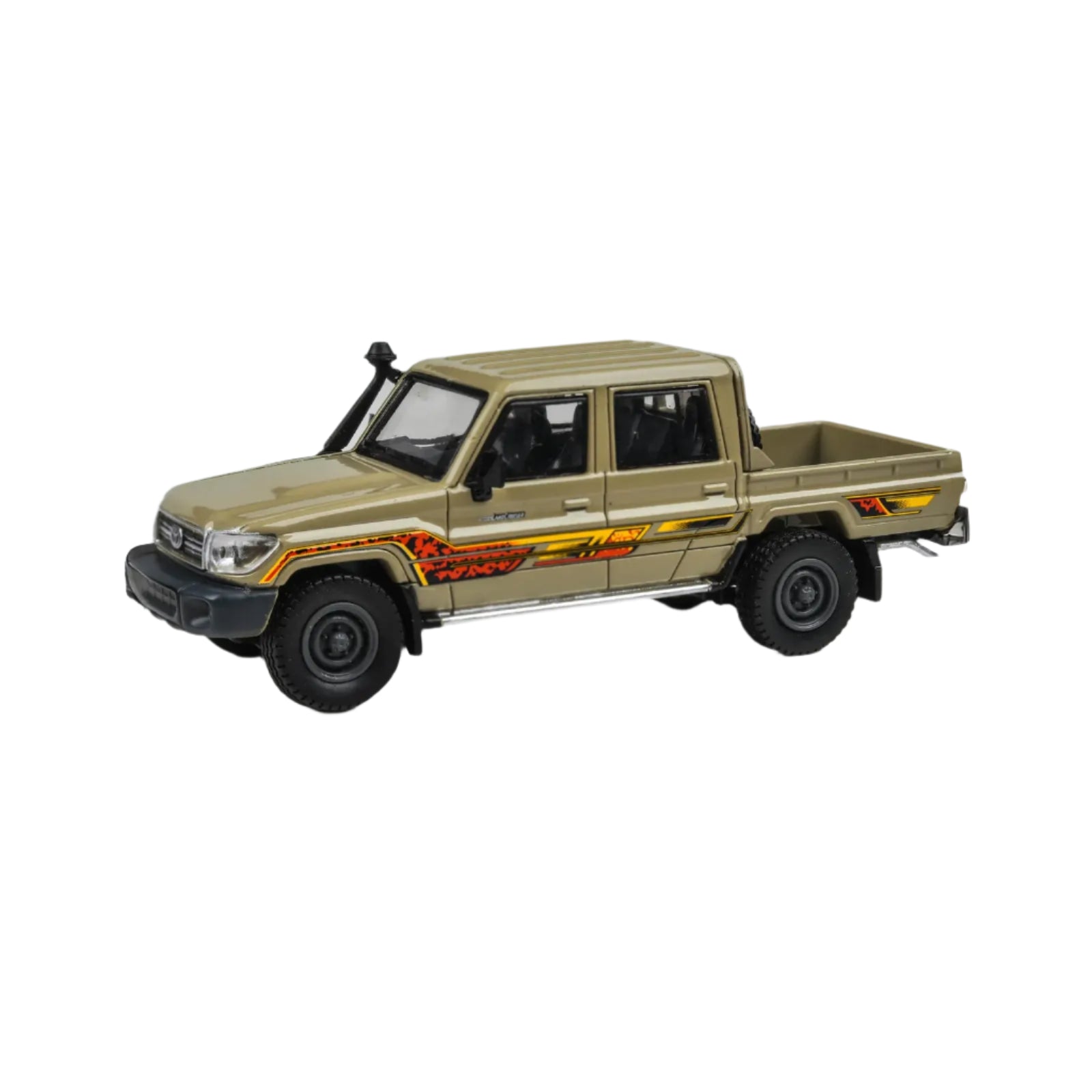 Para64 1/64 Toyota Land Cruiser 79 Sandy Taupe LHD Diecast Model Car