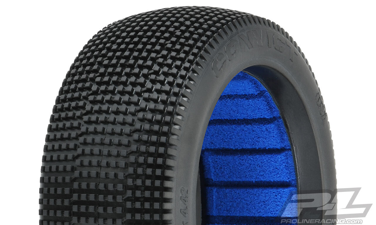 PROLINE Convict M4 (Ultra Soft) Off-Road 1:8 Buggy Tires for Front or Rear 2pcs -PRO907103