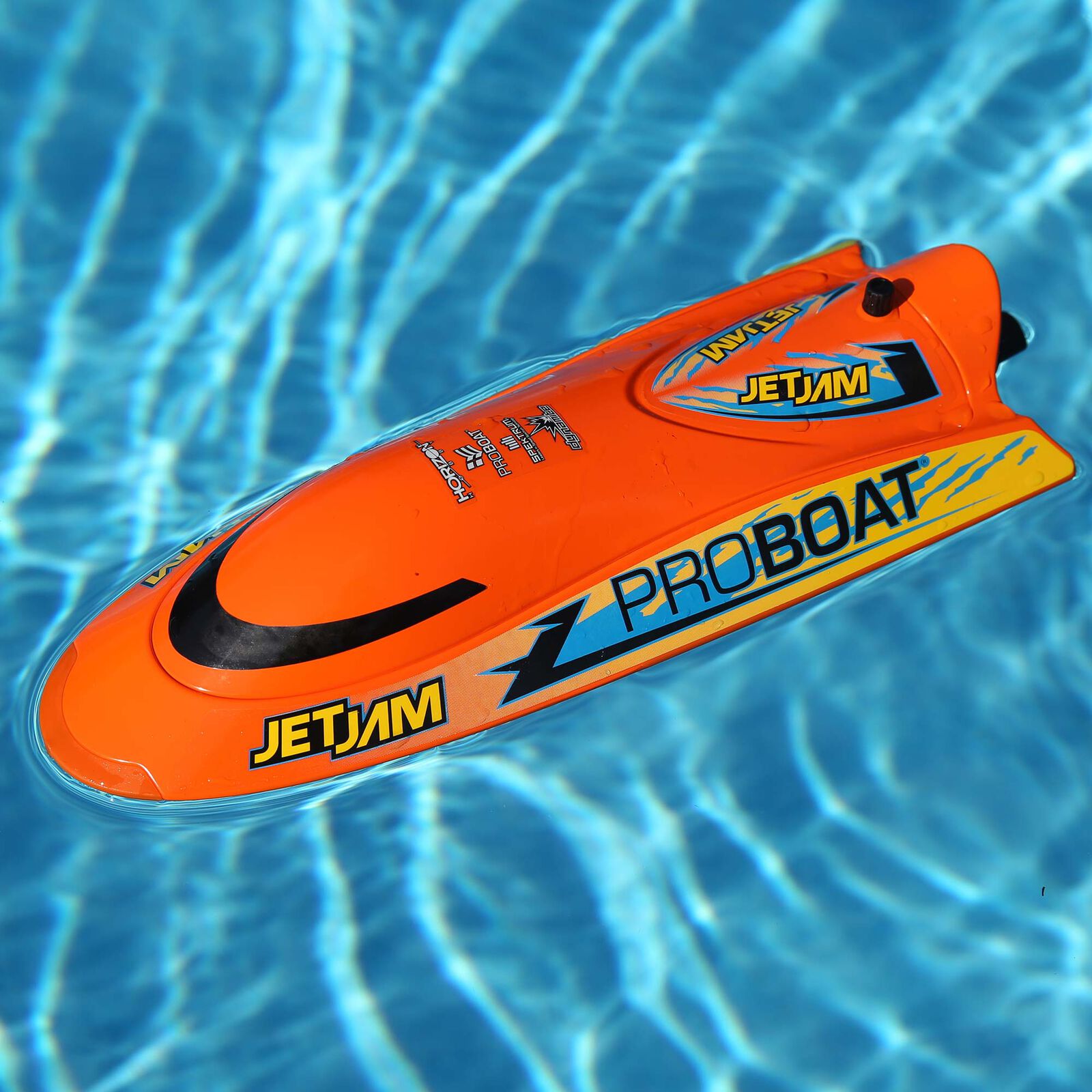 Pro Boat Jet Jam V2 12" Pool Racer RC Boat RTR Orange OR White