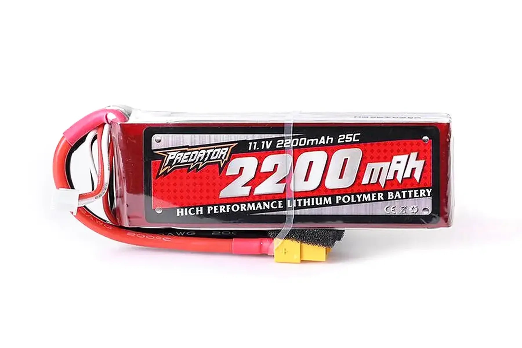 FMS Predator 11.1V 3S 2200mAh 25C LiPo Battery XT60