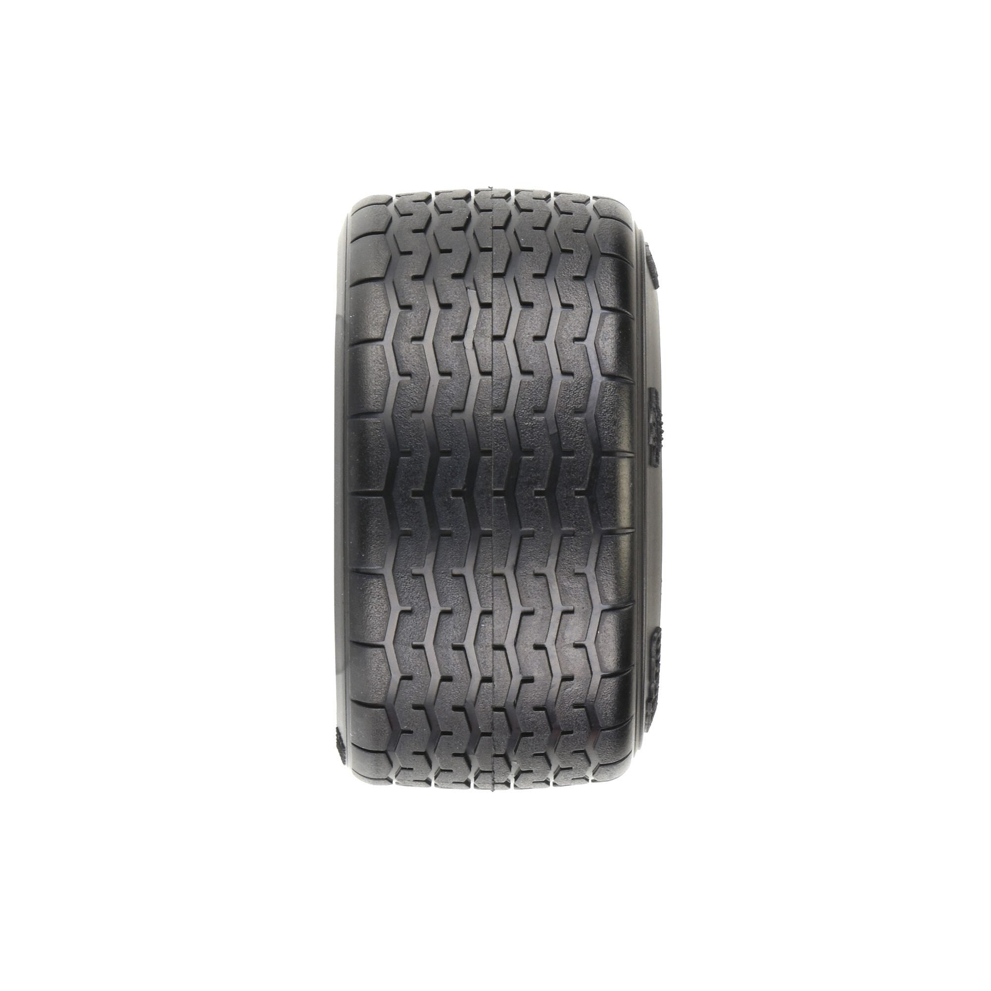 Proline 1/10 Protoform VTA Rear 31mm VTA Tires Mounted on 12mm White Wheels, 2pcs