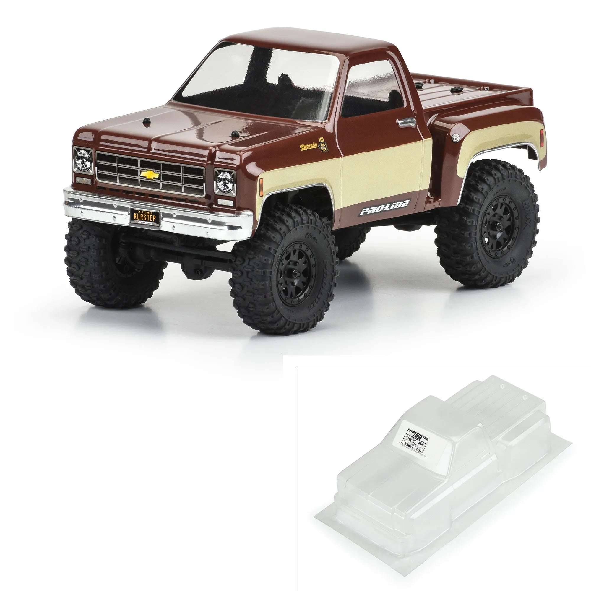 Proline 1/24 1978 Chevy K-10 Clear Body, SCX24, PR3583-00 - [Sunshine-Coast] - Proline Racing - [RC-Car] - [Scale-Model]