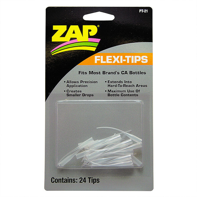 ZAP PT-21 Flexi Tips 1x24 Tips per pack